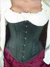 Leather Underbust  Corset
