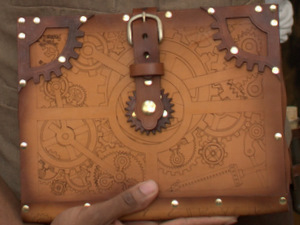 iPad leather case