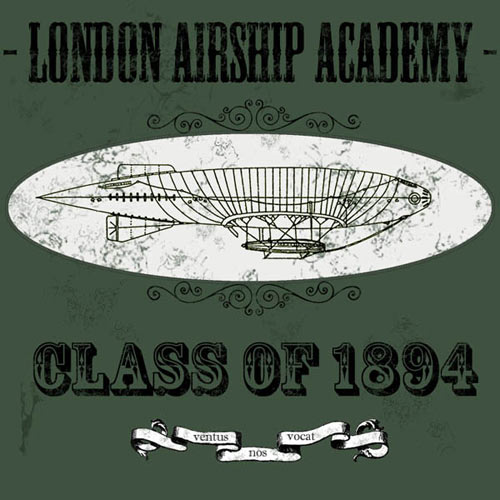 London Airship Academy Tshirt