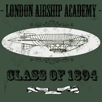 London Airship Academy Tshirt