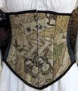 Underbust Map Corset
