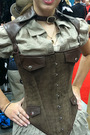Collared Steampunk Corset