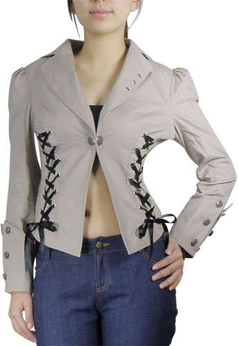 Victorian Gothic Corset Punk Jacket