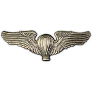 Winged Balloonist Pin
